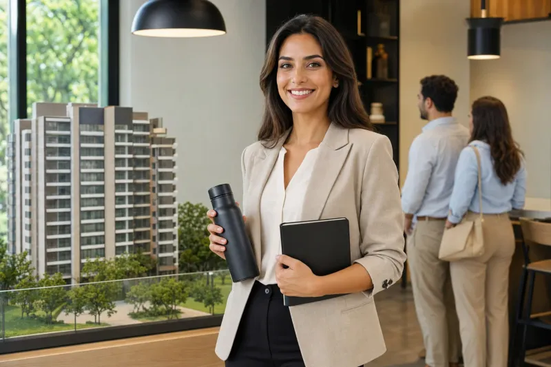 Kits para Imobiliárias e Construtoras em uso