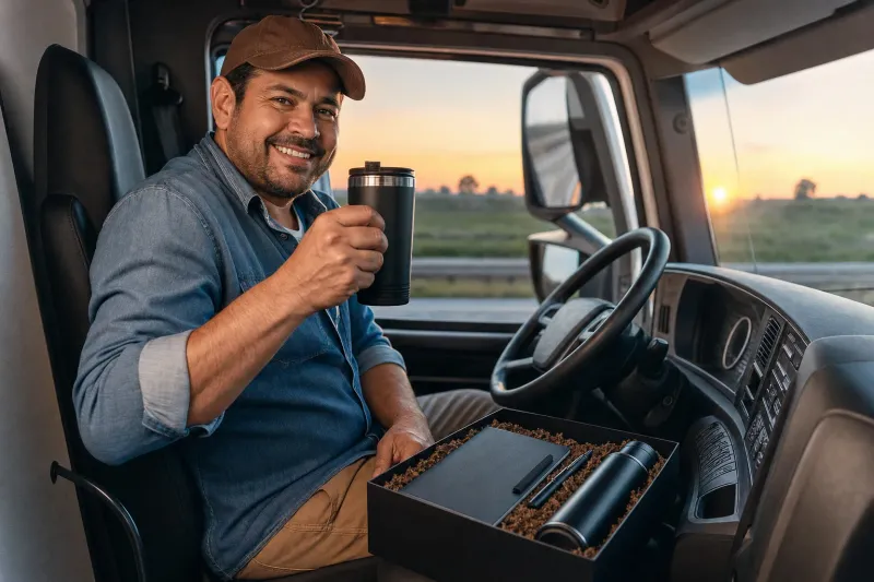 Kits para Logística e Transporte em uso